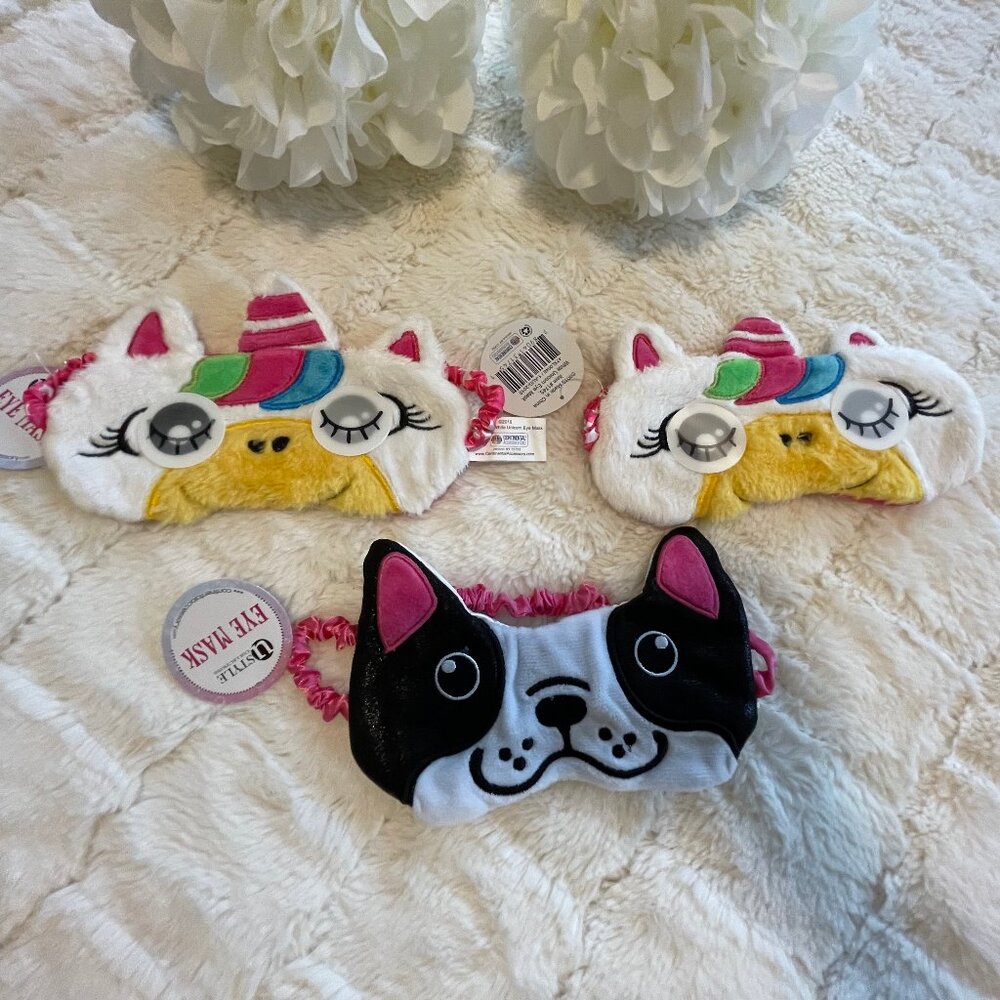 3 x UStyle Eye Masks NWT
